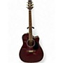 Used Takamine EG334RC Burgundy Acoustic Electric Guitar Burgundy