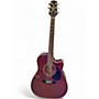Used Takamine EG334RC Burgundy Acoustic Electric Guitar Burgundy