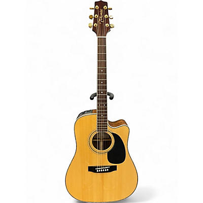Used Takamine EG334SC Natural Acoustic Electric Guitar