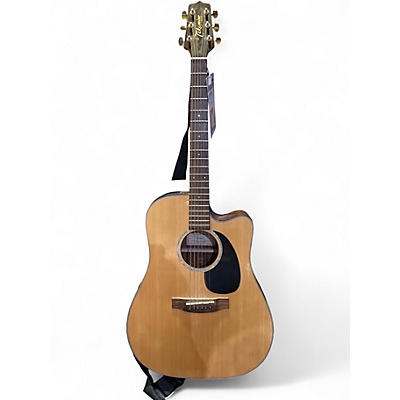 Used Takamine EG340C Natural Acoustic Electric Guitar