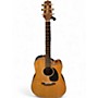 Used Takamine EG340C Natural Acoustic Electric Guitar Natural