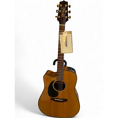 Used Takamine EG340CLH Natural Acoustic Electric Guitar