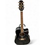 Used Takamine EG341C Black Acoustic Electric Guitar Black