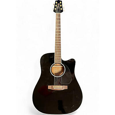 Takamine Used Takamine EG341SC Black Acoustic Electric Guitar