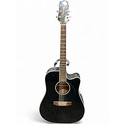 Used Takamine EG341SC black Acoustic Electric Guitar