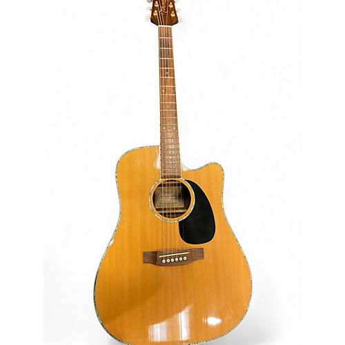 Used Takamine EG360SC Natural Acoustic Electric Guitar Natural