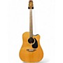 Used Takamine EG360SC Natural Acoustic Electric Guitar Natural
