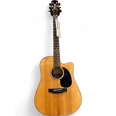 Takamine Used Takamine EG363SC Natural Acoustic Electric Guitar