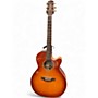Used Takamine EG444C Orange Acoustic Electric Guitar Orange