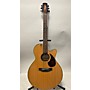 Used Takamine Used Takamine EG455SC Natural Acoustic Electric Guitar Natural