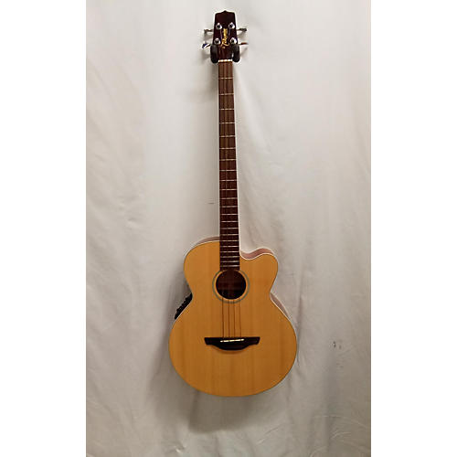 Takamine Used Takamine EG512C Natural Acoustic Bass Guitar Natural