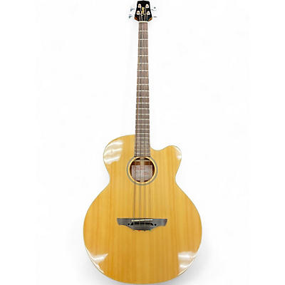 Used Takamine EG512C Natural Acoustic Bass Guitar