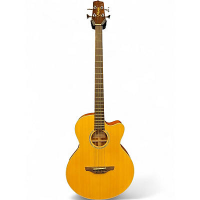 Used Takamine EG512CG Natural Acoustic Bass Guitar
