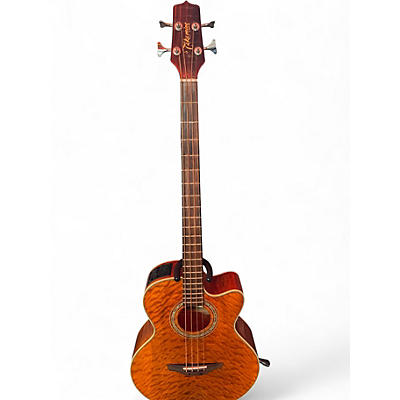 Used Takamine EG512CGAMQ Natural Acoustic Bass Guitar