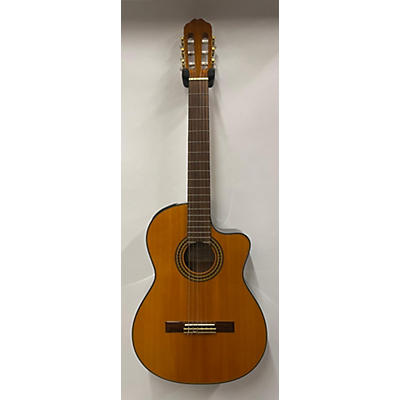 Takamine Used Takamine EG522C Natural Classical Acoustic Electric Guitar