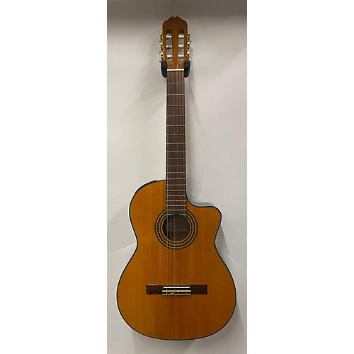 Takamine Used Takamine EG522C Natural Classical Acoustic Electric Guitar Natural