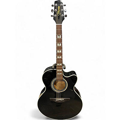 Takamine Used Takamine EG523SC-B Black Acoustic Electric Guitar