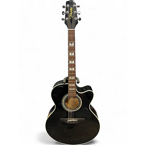 Takamine Used Takamine EG523SC-B Black Acoustic Electric Guitar Black