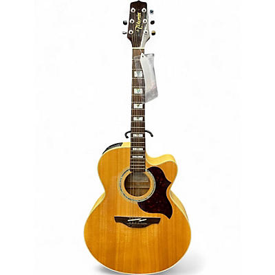 Used Takamine EG523SC Natural Acoustic Electric Guitar
