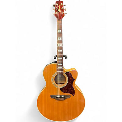 Used Takamine EG523SC Natural Acoustic Electric Guitar