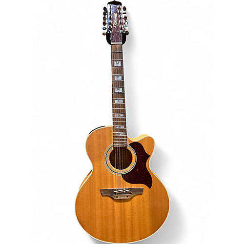 Used Takamine EG523SC12 Natural 12 String Acoustic Electric Guitar Natural