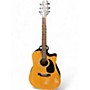 Used Takamine EG530C Natural Acoustic Electric Guitar Natural