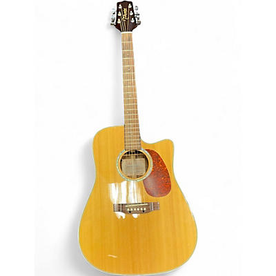 Used Takamine EG530SSC Natural Acoustic Electric Guitar