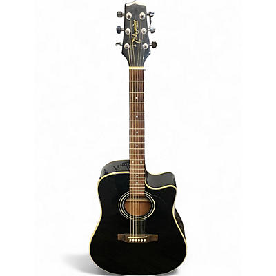 Used Takamine EG531C Black Acoustic Guitar