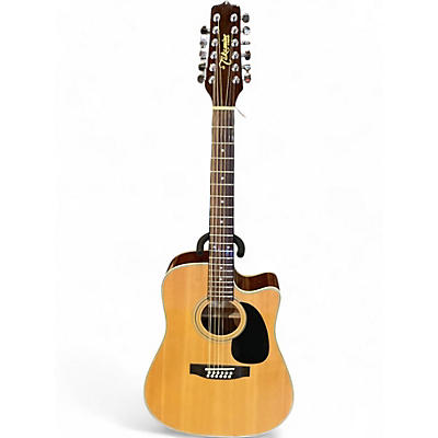 Used Takamine EG535C Natural Acoustic Electric Guitar
