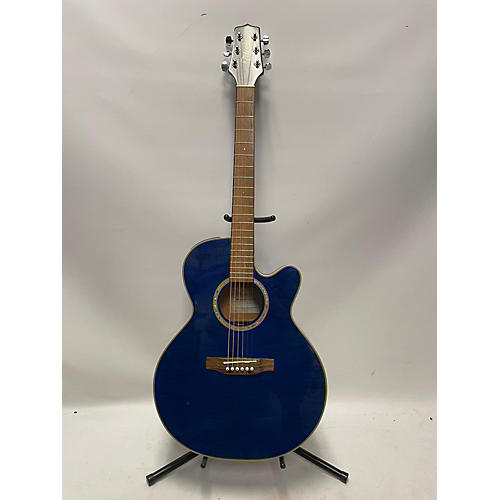 Takamine Used Takamine EG540C Acoustic Guitar Blue