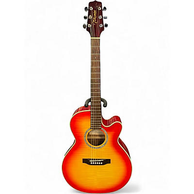 Used Takamine EG540C CHERRY BURST Acoustic Electric Guitar