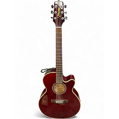 Used Takamine EG540C RED Acoustic Electric Guitar