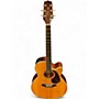 Used Takamine EG540DLX Natural Acoustic Electric Guitar Natural