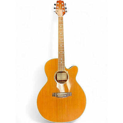 Used Takamine EG544SC4C Natural Acoustic Electric Guitar