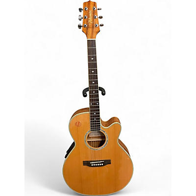 Used Takamine EG544SC4C Natural Acoustic Electric Guitar