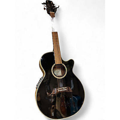 Used Takamine EG561C Black Acoustic Guitar