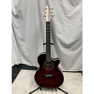 Takamine Used Takamine EG569C THIN BODY RED BURST Acoustic Electric Guitar