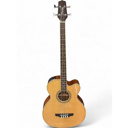 Used Takamine EGB2S Acoustic Electric Natural Acoustic Bass Guitar Natural