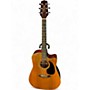 Used Takamine EGC530C Natural Acoustic Electric Guitar Natural