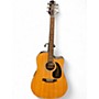 Used Takamine EGC530C Natural Acoustic Guitar Natural