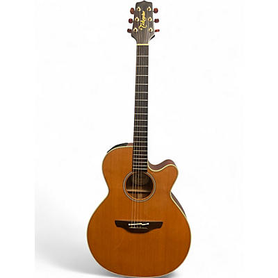 Used Takamine EN40C Natural Acoustic Electric Guitar