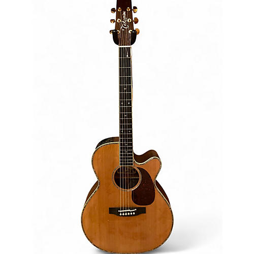 Used Takamine ENV460SC Natural Acoustic Electric Guitar Natural