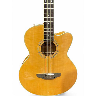Used Takamine ES100C-M Natural Acoustic Bass Guitar