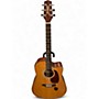 Used Takamine ES33C Natural Acoustic Electric Guitar Natural