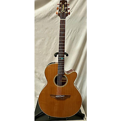 Used Takamine ESF40C Santa Fe Natural Acoustic Electric Guitar