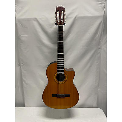 Takamine Used Takamine Eg124c Natural Classical Acoustic Guitar