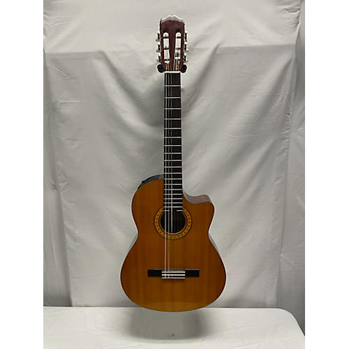 Takamine Used Takamine Eg124c Natural Classical Acoustic Guitar Natural