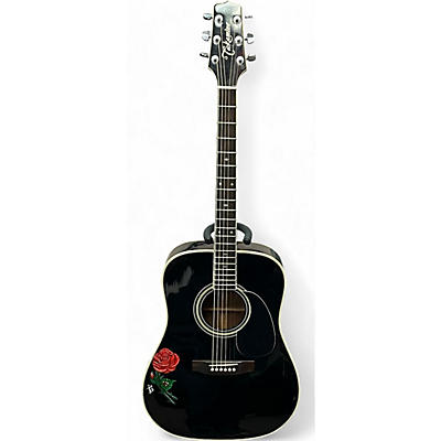 Takamine Used Takamine F-341S Black Acoustic Guitar