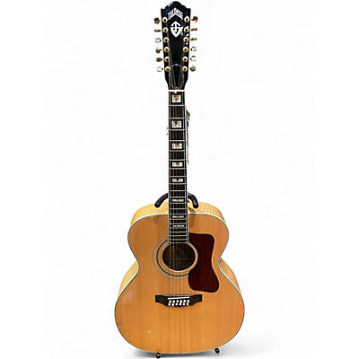 Used Takamine F-395MS Natural 12 String Acoustic Electric Guitar