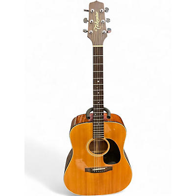 Used Takamine F340S Natural Acoustic Guitar